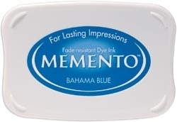 Memento inktkussen Bahama blue