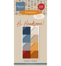 Marianne Design - Papier - PK9209 - Hi Handsome! - cardstock