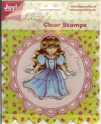 Joy!Crafts Clear Stamp Lizzy SET van 3 STEMPELS