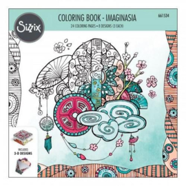 Sizzix Colouring Book - Imaginasia 661534 Katelyn Lizardi