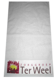 Sublimatie Handdoek (onbedrukt), 50 x 100 cm, sublimatie - kleur : Wit