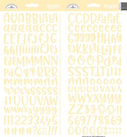 Doodlebug Design Bumblebee Abigail Stickers (5812)