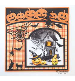 Marianne D Creatables LR0561 - Witch on broomstick