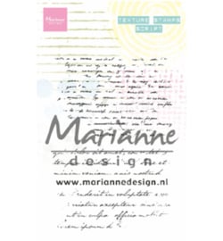 Marianne D Stempel - MM1627 - Texture stamps - Script
