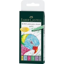 FABER CASTELL PITT® artist pen „brush”, pastel