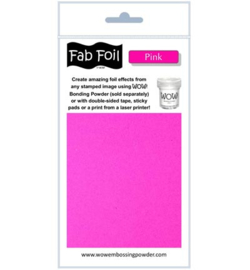 Fabulous Foil - Pink