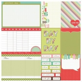 ScrapBerry's Double-Sided Paper 12x12 Inch 180 gsm, Everyday Daily (SCB220604112b) - 1