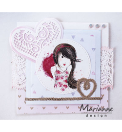 Marianne D Creatable LR0506 - Rope with heart