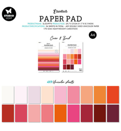 Studio Light  - Paper Pad Essentials A4 -SL-ES-PP70 - Shades of Love Essentials nr.70