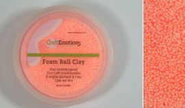 Foamball clay - luchtdrogende klei - oranje 15gr