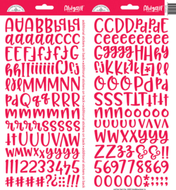 Doodlebug Design Ladybug Abigail Stickers (5809)