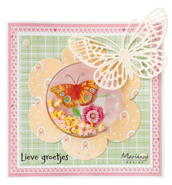 Marianne Design - Creatables - LR0856 - Tiny's resting Butterfly