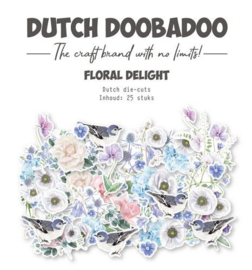 Dutch Doobadoo - 474.007.032 - Floral Delight Dutch die-cuts 25st flowers