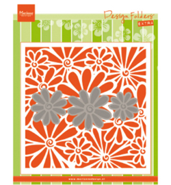 Marianne D Embossing 3D Design Folder DF3451 - Daisies