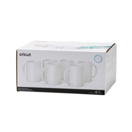 Cricut Ceramic Mug White 425ml (6pcs) (2008944)