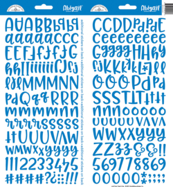 Doodlebug Design Blue Jean Abigail Stickers (5816)