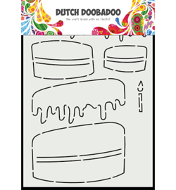 Dutch Doobadoo - 470.784.129 - Card Art Built up Cake