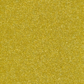 Glitterpapier dun goud - per vel