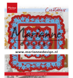 Marianne D Creatables LR0633 - Snowflakes square