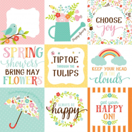 Echo Park Hello Spring 12x12 Inch Collection Kit (HES144016)