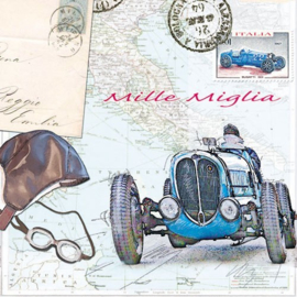 Servetten  Mille miglia (20 stuks)