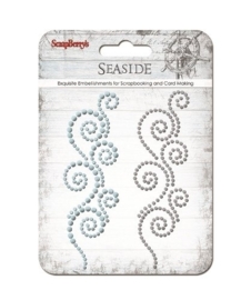 ScrapBerry's Curls Seaside 1 Strass Swirl (SCB250001067)