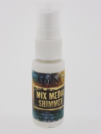 Cadence Mix Media Shimmer metallic spray Parelmoer 01 139 0001 0025 25 ml