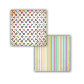 Polkadoodles Vintage Candy 6x6 Inch Paper Pack (PD8004)