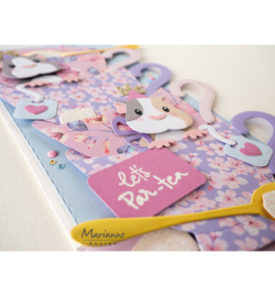 Marianne Design - CS1192 - Clear Stamp – Time for Tea