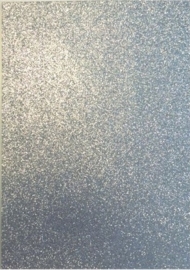 EVA Foam GLITTER 22x30 cm zilver