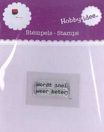 Stempel: Wordt snel beter