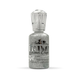 Nuvo glitter drops - silver moondust 756N