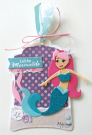 Marianne D Stempel CS1025 - Mermaid sentiments by Marleen