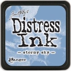 Tim Holtz distress mini ink stormy sky