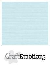 CraftEmotions linnenkarton baby blauw 27x13,5cm 250gr