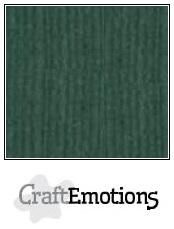 CraftEmotions linnenkarton smaragdgroen 27x13,5cm 250gr