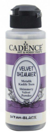 Cadence Velvet shimmer powder Zwart 01 099 0007 0120 120 ml