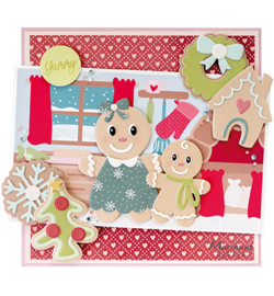 Marianne Design - Papier - PK9195 - Christmas Bakery by Marleen - A4