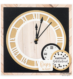 Marianne Design - Tekststickers - CA3185 - Clockwork