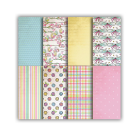 Polkadoodles Vintage Candy 6x6 Inch Paper Pack (PD8004)