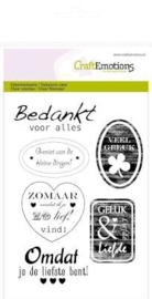 clearstamps A6 - tekst labels divers (NL)
