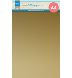 Marianne Design - Papier - CA3171 - Metallic paper, Gold