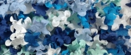 Gekruld Bloem - Mixed Blue