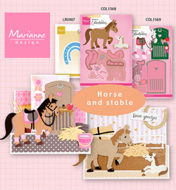 Marianne Design - Collectable - COL1569 - Eline's Horse accessories