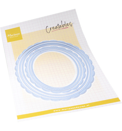 Marianne Design - Creatables - LR0898 - Scalloped Oval