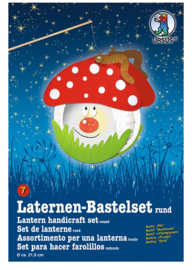 Laternen-Bastelset "Mushroom" rond 07