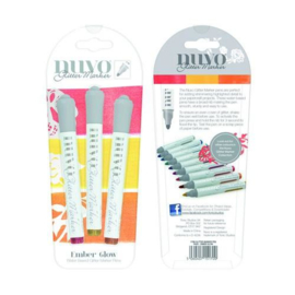 Nuvo glitter markers