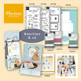 Marianne Design - Craftable - CR1709 - Gift labels by Kaertjes & Co