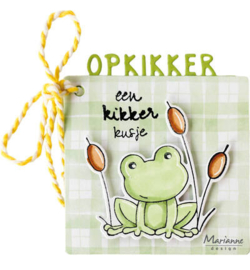 Marianne Design - CA3228 - Bakers Twine - yellow / white