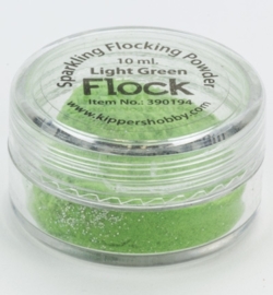 Sparkling Flock powder Light Green
